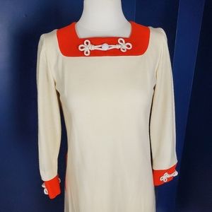 1960s vintage Mod dress,  small